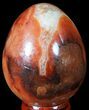 Colorful Carnelian Agate Egg #55520-1